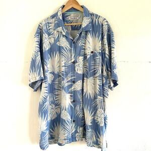 Tommy Bahama Short Sleeve Aloha Hawaiian Print Button Up Men’s Size XXXLarge‎